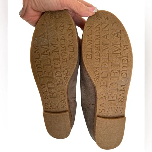 Sam Edelman Orlando suede knee-high boots with faux-fur cuff 9 - Picture 12 of 16